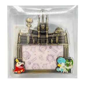 Pokemon Center Japan Photo Frame Kids OS NEW Scarlet Violet Academy Metal 2022